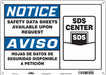 Safety Sign 10 in x 14 in Aluminum