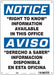 Safety Sign 14 in x 10 in Polyethylene