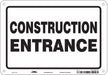 Safety Sign 7 in x 10 in Aluminum