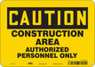 Safety Sign 7 in x 10 in Aluminum
