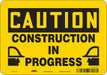 Safety Sign 7 in x 10 in Aluminum