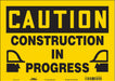 Safety Sign 10 inx14 in Vinyl