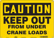 Safety Sign 10 in x 14 in Aluminum