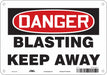 J8660 Safety Sign 7 in x 10 in Aluminum