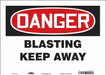 J8660 Safety Sign 10 inx14 in Vinyl