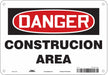 Safety Sign 7 in x 10 in Aluminum
