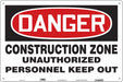 Safety Sign 24 in x 36 in Aluminum