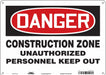 Safety Sign 10 in x 14 in Vinyl