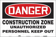Safety Sign 24 in x 36 in Vinyl