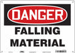 J6926 Safety Sign 10 in x 14 in Polyethylene