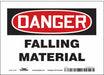 J6926 Safety Sign 5 in x 7 in Vinyl