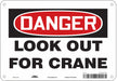 Safety Sign 7 in x 10 in Aluminum