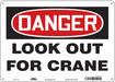 Safety Sign 10 in x 14 in Aluminum