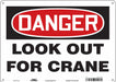 Safety Sign 10 inx14 in Polyethylene