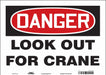 Safety Sign 10 in x 14 in Vinyl