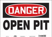 Safety Sign 10 inx14 in Vinyl