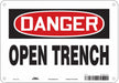 Safety Sign 7 in x 10 in Aluminum