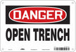 Safety Sign 7 inx10 in Polyethylene