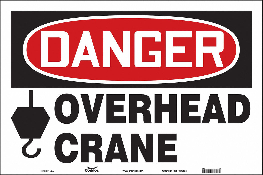 Safety Sign 24 in x 36 in Vinyl