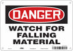Safety Sign 7 in x 10 in Aluminum