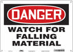 Safety Sign 10 in x 14 in Polyethylene