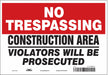 Safety Sign 7 in x 10 in Vinyl