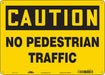 Safety Sign 10 inx14 in Aluminum