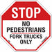 Safety Sign 24 in x 24 in Aluminum