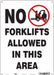 Safety Sign 14 inx10 in Aluminum