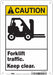 Safety Sign 10 in x 7 in Polyethylene