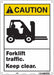 Safety Sign 14 inx10 in Polyethylene