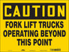 Safety Sign 18 inx24 in Vinyl