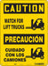 Safety Sign 14 inx10 in Aluminum