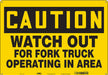 Safety Sign 14 inx20 in Aluminum
