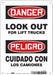 Safety Sign 10 inx7 in Aluminum
