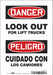 Safety Sign 10 in x 7 in Vinyl
