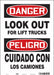 Safety Sign 14 in x 10 in Vinyl