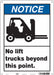 Safety Sign 14 in x 10 in Aluminum