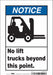Safety Sign 10 in x 7 in Vinyl