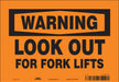 Safety Sign 7 in x 10 in Vinyl