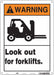 Safety Sign 14 inx10 in Aluminum