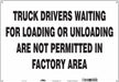 Safety Sign 14 inx20 in Aluminum