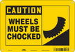 Safety Sign 7 in x 10 in Aluminum