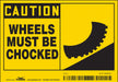 Safety Sign 3.5in x 5in Vinyl
