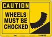 Safety Sign 10 in x 14 in Vinyl