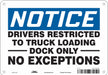 Safety Sign 7 in x 10 in Aluminum