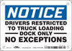 Safety Sign 5 in x 7 in Vinyl