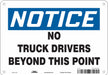Safety Sign 7 in x 10 in Aluminum