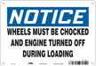 Safety Sign 7 in x 10 in Vinyl