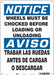 Safety Sign 14 inx10 in Vinyl